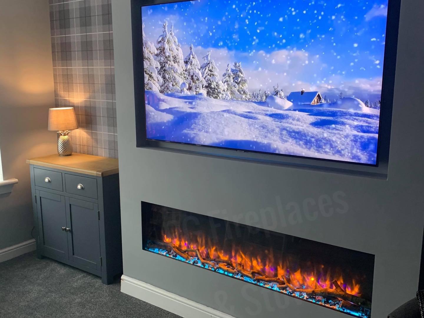 SmartFires Gallery at PG Fireplaces in Hamilton Scotland